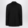 Lardini Black single-breasted jacket in wool blend