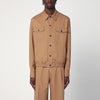 Lardini Beige wool overshirt