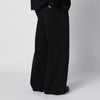 Entire Studios Black wide-leg cotton jogging trousers