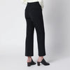 Entire Studios Black wool-blend flared cropped trousers
