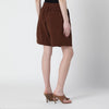 Entire Studios Brown cotton jogging shorts