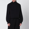 Entire Studios Black cotton buttoned sweater