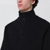Entire Studios Black cotton buttoned sweater