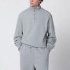 Entire Studios Grey cotton buttoned sweater