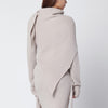 Entire Studios Light beige wool cape sweater
