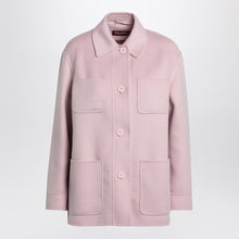  Max Mara Studio Pink wool blend jacket