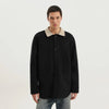 1989 STUDIO Shirt-jacket in blue wool