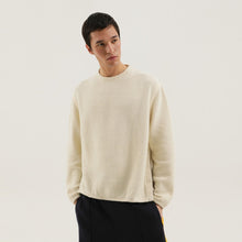  1989 STUDIO White ribbed sweater with slits