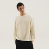 1989 STUDIO White ribbed sweater with slits