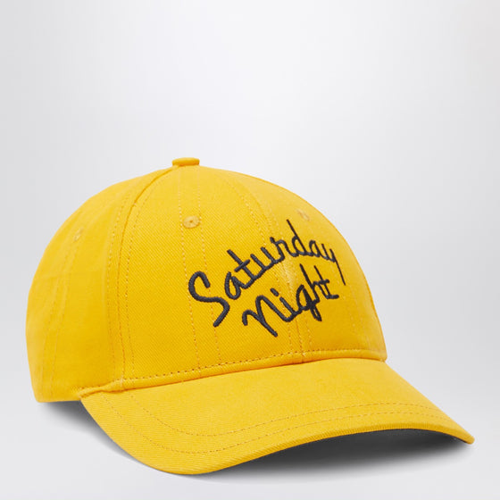 1989 STUDIO Saturday Night yellow baseball cap