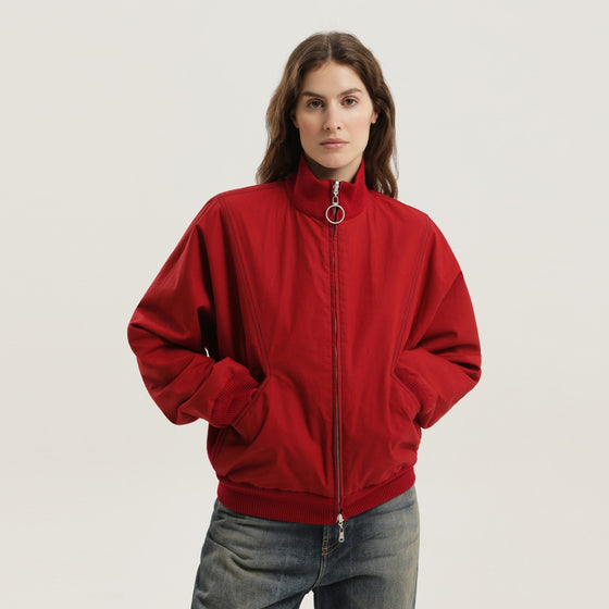 1989 STUDIO Red and black reversible jacket