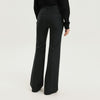1989 STUDIO High-waisted dark green bell-bottom pants