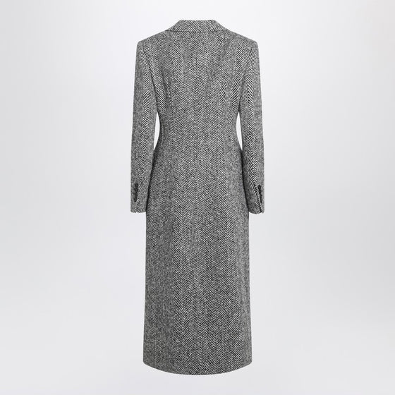 Dolce & Gabbana Dolce&Gabbana Single-breasted wool chevron coat