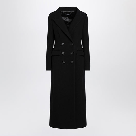 Dolce & Gabbana Dolce&Gabbana Long black wool coat