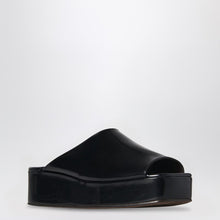  The Row Black Emi Flatform sandals