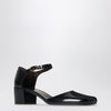 The Row Penelope black strap pumps