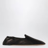 The Row Casa Slipper in lamb nappa leather black