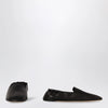 The Row Casa Slipper in lamb nappa leather black