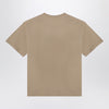Brain Dead Beige cotton T-shirt with print