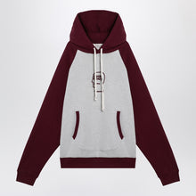  Brain Dead Light grey/burgundy hoodie