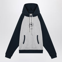  Brain Dead Light grey/navy blue hoodie