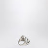 Panconesi Triptych Blow Up silver ring