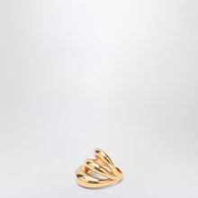  Panconesi Triptych Blow Up gold ring