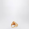 Panconesi Triptych Blow Up gold ring