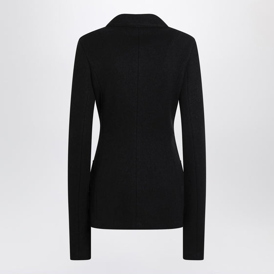 Dolce & Gabbana Dolce&Gabbana Black double-breasted wool cloth jacket