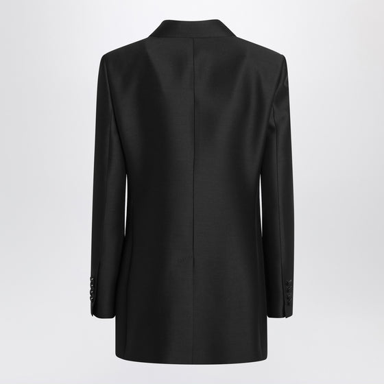 Dolce & Gabbana Dolce&Gabbana black double-breasted wool jacket