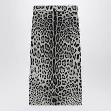  Dolce & Gabbana Dolce&Gabbana Leopard print silk pencil skirt