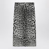 Dolce & Gabbana Dolce&Gabbana Leopard print silk pencil skirt