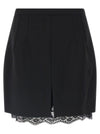 Dolce & Gabbana Double Crêpe Wool Skirt