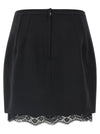 Dolce & Gabbana Double Crêpe Wool Skirt