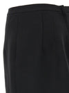 Dolce & Gabbana Double Crêpe Wool Skirt