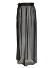 Dolce & Gabbana Chiffon Long Skirt