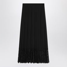  Dolce & Gabbana Dolce&Gabbana Gonna midi in chiffon and black lace