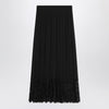 Dolce & Gabbana Dolce&Gabbana Gonna midi in chiffon and black lace