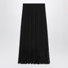 Dolce & Gabbana Dolce&Gabbana Gonna midi in chiffon and black lace