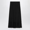 Dolce & Gabbana Dolce&Gabbana Gonna midi in chiffon and black lace