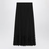 Dolce & Gabbana Dolce&Gabbana Gonna midi in chiffon and black lace