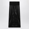 Dolce & Gabbana Dolce&Gabbana Black midi skirt with corset belt
