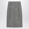 Dolce & Gabbana Dolce&Gabbana Pencil skirt in speckled wool blend