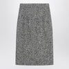 Dolce & Gabbana Dolce&Gabbana Pencil skirt in speckled wool blend