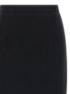 Dolce & Gabbana Wool Sheath Skirt