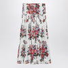 Dolce & Gabbana Dolce&Gabbana Long white skirt with floral print