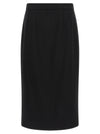 Dolce & Gabbana Stretch Wool Skirt