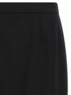 Dolce & Gabbana Stretch Wool Skirt