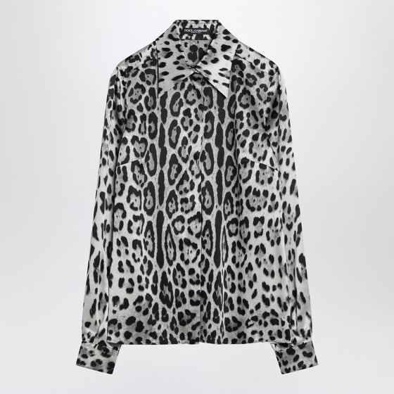 Dolce & Gabbana Dolce&Gabbana Leopard print silk shirt
