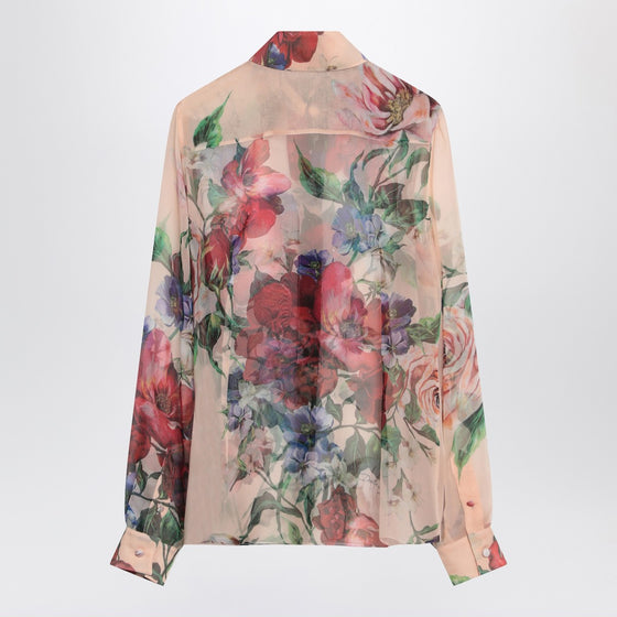 Dolce & Gabbana Dolce&Gabbana Floral-print silk shirt